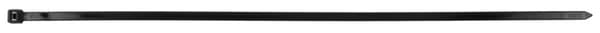 EXTREME nippusiteet 7,6 × 500 mm, musta, 50 kpl.