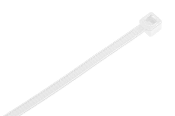 EXTREME nippusiteet 2,5 × 100 mm, valkoinen, 100 kpl.