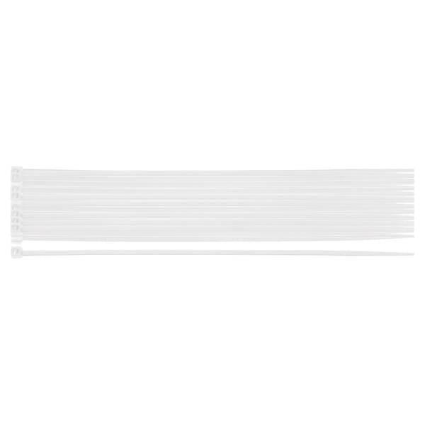 EXTREME buntband 2,5 × 200 mm, vit, 20 st.