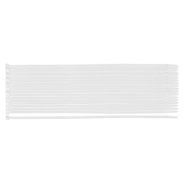 EXTREME nippusiteet 3,6 × 150 mm, valkoinen, 100 kpl.