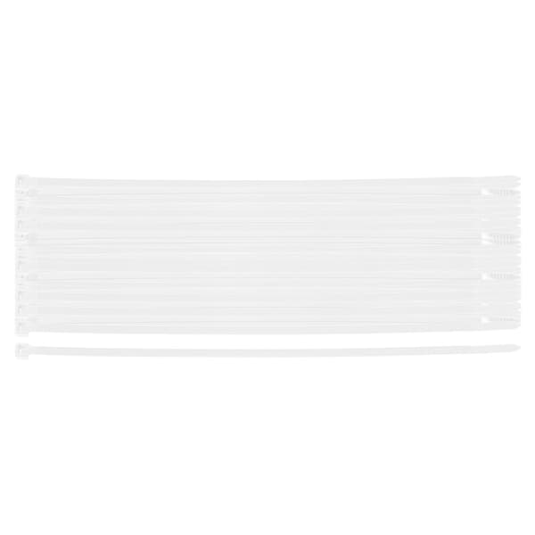 EXTREME kabelbindere 4,8 × 200 mm, hvid, 100 stk.