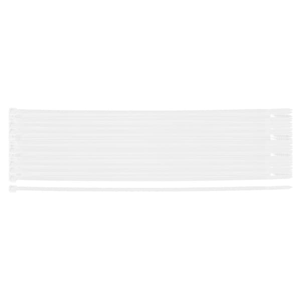EXTREME nippusiteet 4,8 × 370 mm, valkoinen, 50 kpl.