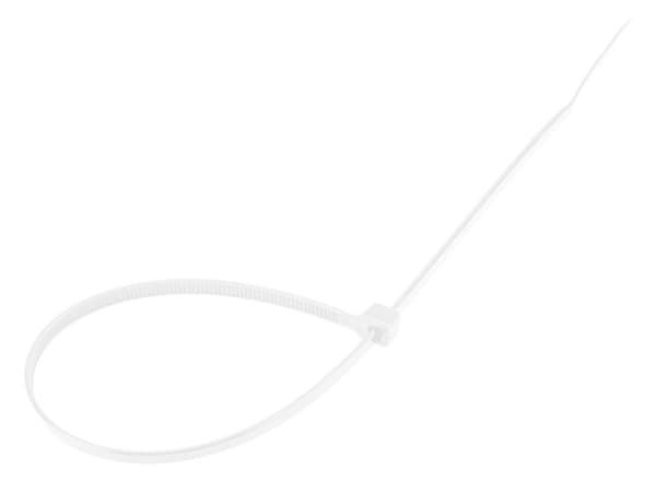 EXTREME buntband 4,8 × 450 mm, vit, 50 st.