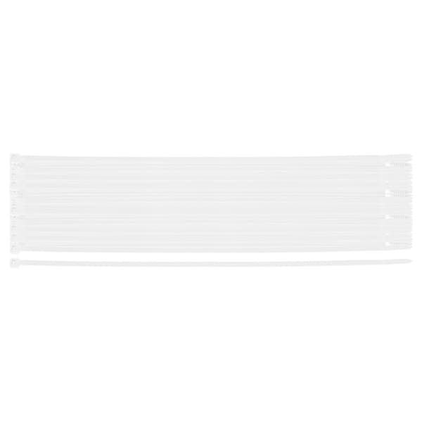 EXTREME buntband 4,8 × 450 mm, vit, 50 st.