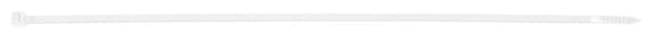 EXTREME buntband 4,8 × 450 mm, vit, 50 st.