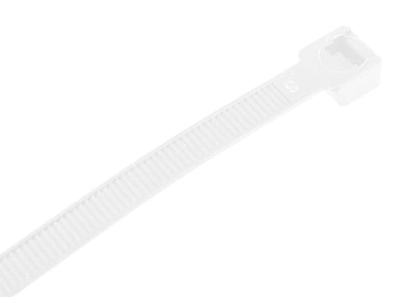 EXTREME buntband 7,6 × 200 mm, vit, 50 st.