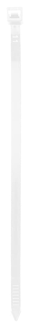 Miniatyrbild 7 av 10: EXTREME buntband 7,6 × 200 mm, vit, 50 st.