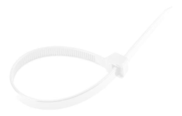 EXTREME buntband 7,6 × 200 mm, vit, 50 st.