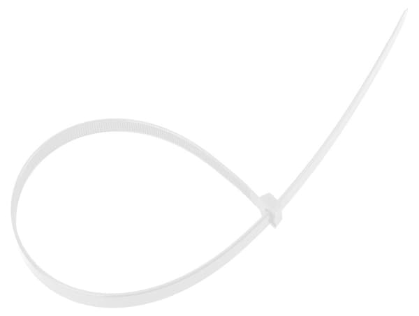 EXTREME nippusiteet 7,6 × 300 mm, valkoinen, 50 kpl.