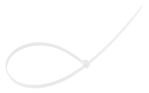 EXTREME nippusiteet 7,6 × 500 mm, valkoinen, 50 kpl.
