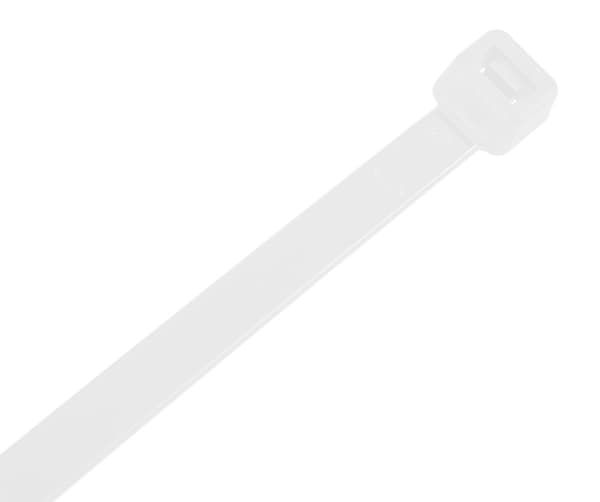 EXTREME nippusiteet 9,0 × 550 mm, valkoinen, 50 kpl.