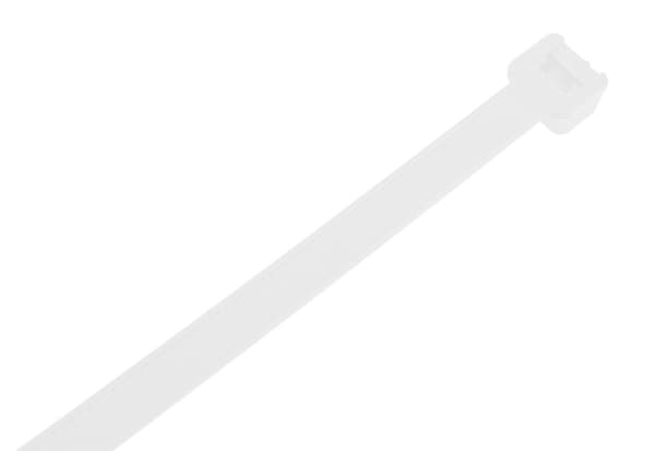 EXTREME nippusiteet 9,0 × 550 mm, valkoinen, 50 kpl.