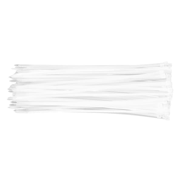 Buntband 4,8 x 300 mm, 75 st, vit