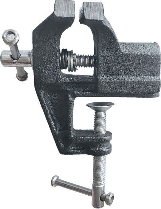 Etau - skruvstående - gräshoppa Awtools - AW20116 - Fast bänkpress 40 mm ()