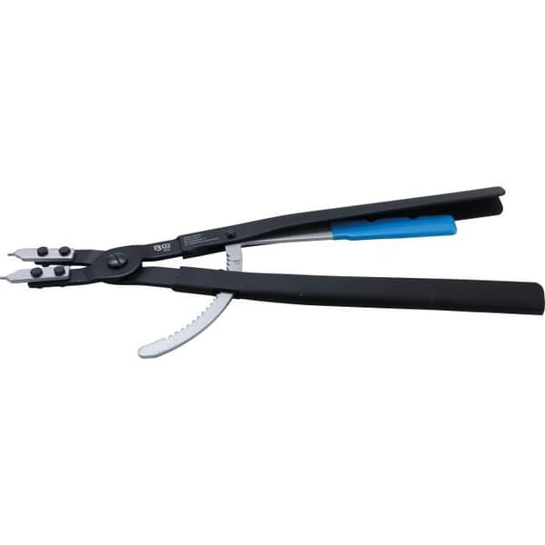 Pincett för circlip - BGS - 500 mm - Tung utförande - Ratsmekanism