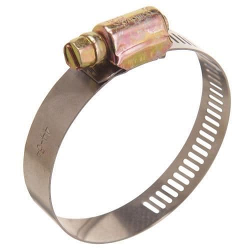 Stainless steel worm drive hose clamp Butterfly 13 - 78x98 mm