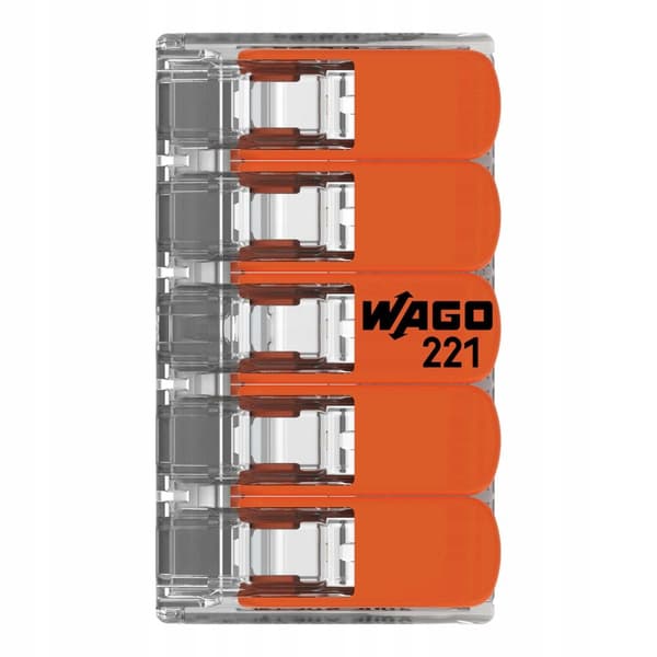 WAGO lynkobling 5x 0,5-6 mm