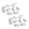 Miniatyrbild 2 av 4: D-Line kabelklämmor - organisera dina kablar - buntband - vit, set med 20 delar - CTCLIP20PK