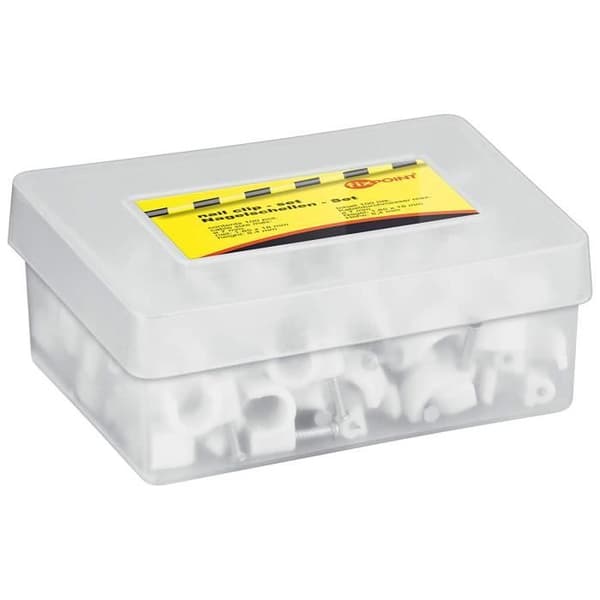 Fixpoint Wentronic Buntband 7,0 mm Vit 100 stycken (import Tyskland) - 17079