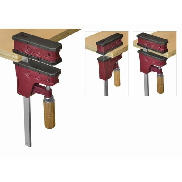 Parallell skruvklämma - Piher - PRL 400 - 30 cm - 400 kg - Livstidsgaranti