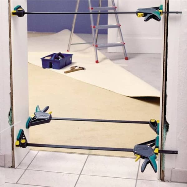 EHZ PRO enhandsklämma - wolfcraft - Öppning 450 mm, projektion 100 mm - 3032000
