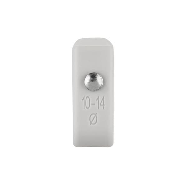 Klämma - låsring Rev ritter - 0518091555 - REV Paket med 100 klämmor för naglar Grå 10-14 mm