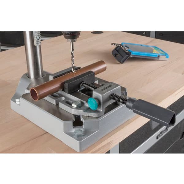 wolfcraft - Skruvstycke för maskiner, öppning upp till 80 mm - ref. 3423000