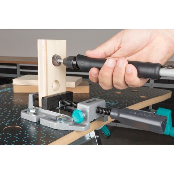 wolfcraft - Skruvstycke för maskiner, öppning upp till 80 mm - ref. 3423000