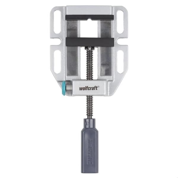 wolfcraft - Skruvstycke för maskiner, öppning upp till 80 mm - ref. 3423000