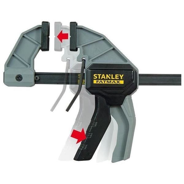 Serre-joint - STANLEY - Fmht0-83233 - 300 mm - 45 kg - Ergonomisk och omvandlingsbar till distansare