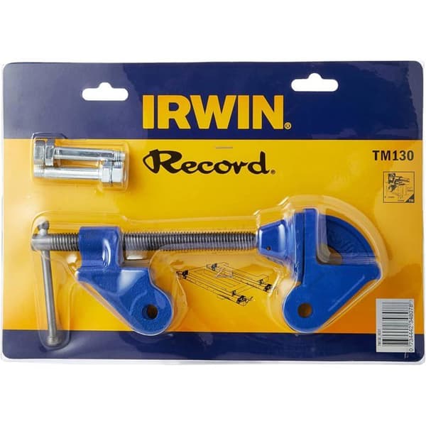 Klämma - IRWIN - Rörliga huvuden - 25 mm - Grått gjutjärn - Stål