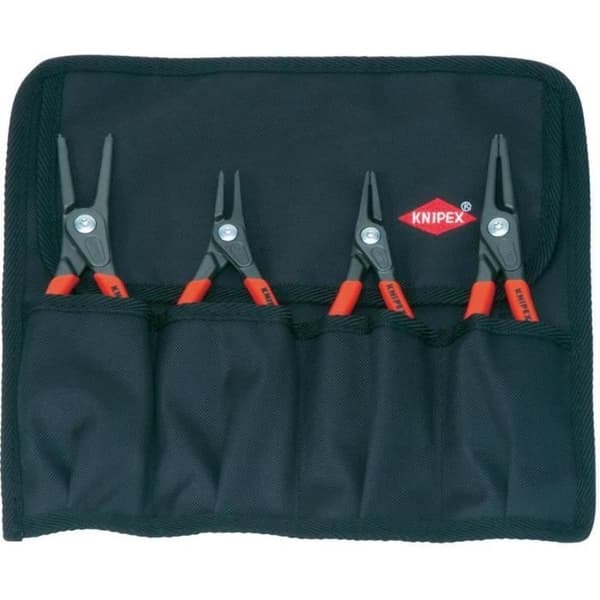 Set med 4 externa/invändiga låstänger - KNIPEX - 00 19 57 - Svart - Tång