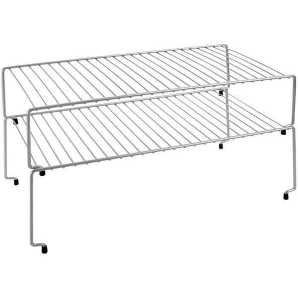 Diskställ - Metaltex - Sky - Stapelbar - 2 st - Silvermetall 47 cm