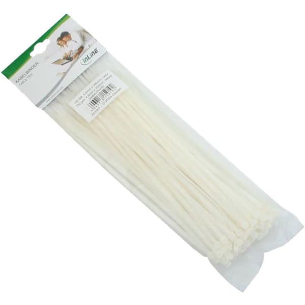 Spännband - circlip Inline - 59964L - ® Kabelbinder, längd 300mm, bredd 4,8mm, natur, 100st. ()