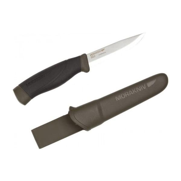 Kniv - Mora - Companion Heavy Duty MG (C) - Kolstål - Gummihandtag - Svart