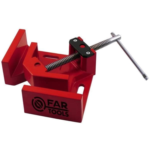 FARTOOLS PRO - Stålvinkelskruestik med håndsving - Rød - 150515