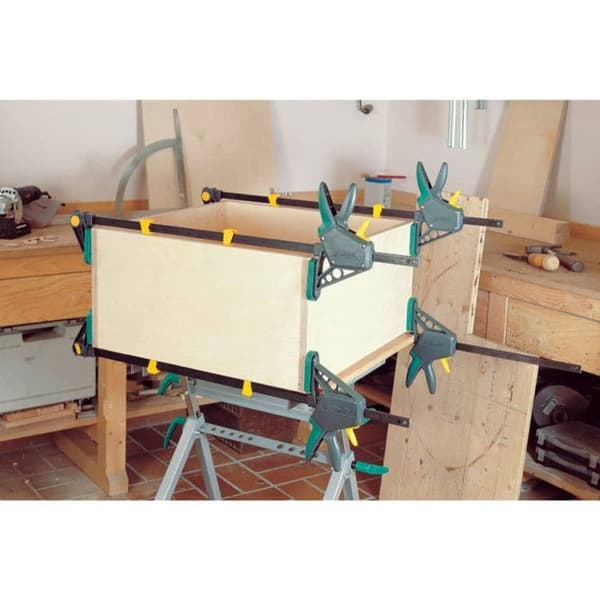 EHZ PRO Enhandsklämma - wolfcraft - Öppning 300 mm, projektion 100 mm - 3031000