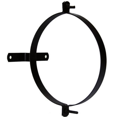 Förglasad Spisrörsklämma med fäste 120mm. (2 enheter#2013265923;