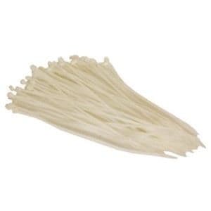 Kabelstrumpor - Märke - 7.8 x 400mm - Nylon - Vit - Förpackning med 100