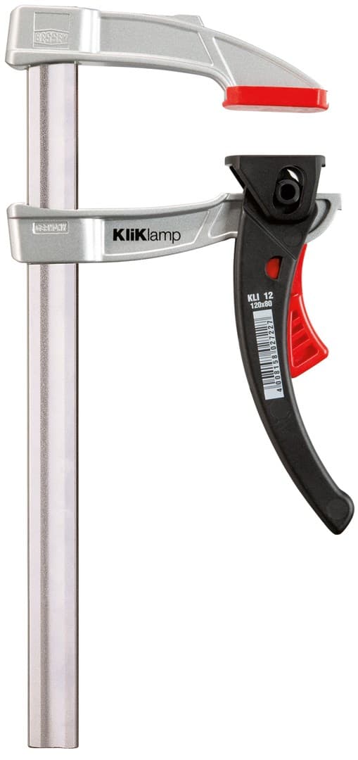 BESSEY KLI20 klemme med skralde 20 cm Sort, Rød, Rustfrit stål