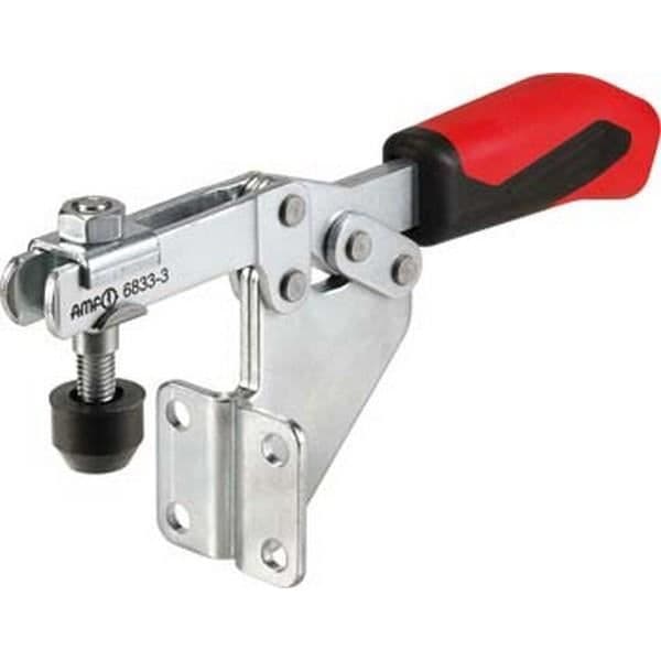 Horisontell klämanordning med vinkelbas, Storlek: 1, Retentionskraft F1 0,8 kN, Retentionskraft F2 1,1 kN, Längd...