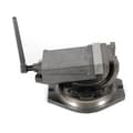 Miniatyrbillede 2 af 2: 5 Tommer Tipping Vise, 90° Tippingvinkel, 360° Drejebase,Grå, 5