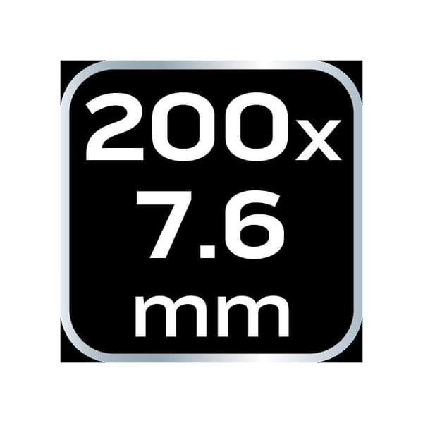 Kabelbindare - NEO TOOLS - 7,6 x 200 mm - Svart - Förpackning med 50 - Nylon PA66