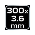 Miniatyrbild 3 av 6: Kabelbinder - NEO TOOLS - 3,6 x 300 mm - Svart - Paket med 100 - Nylon PA66