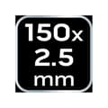 Miniatyrbild 3 av 6: Serre-cables - NEO TOOLS - EXTREME - 2,5 x 150 mm - Nylon - Paket med 100 stycken