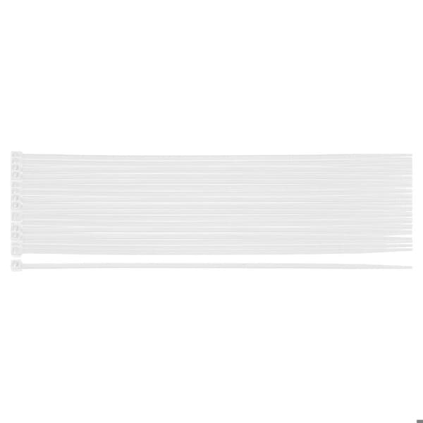 Kabelbindare EXTREME 2,5 × 200 mm, vit, 100 st.