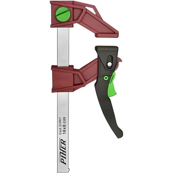 Snabbspännare - Piher - 30901 - 120 Kg - Utskott 8 cm - L. 15 cm