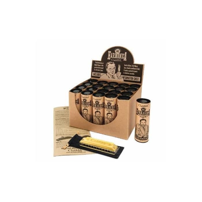 CLARKE 10-håls diatonisk munspel i C