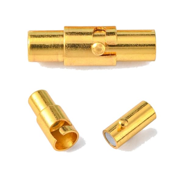 5 pack special magnetiska kolumn lås guldfärg