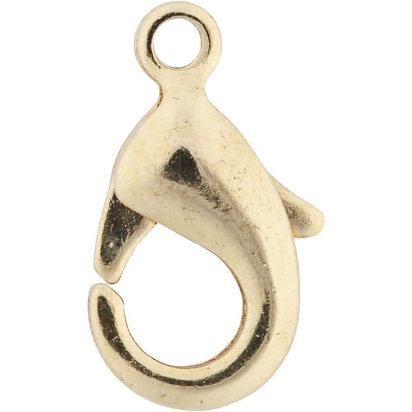 Karbinhake - 10,1 mm - Förgylld - 100 st